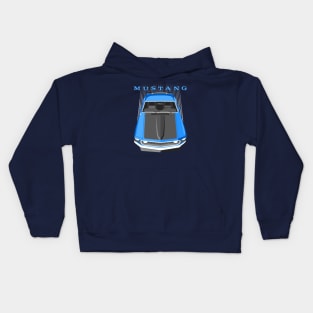 Mustang Boss 69 - Blue Kids Hoodie